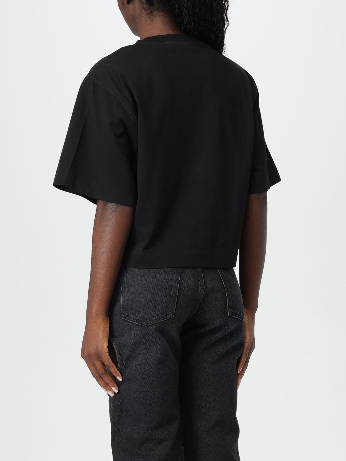 OFF-WHITE T-SHIRT: T-shirt woman Off-white, Black - Img 3