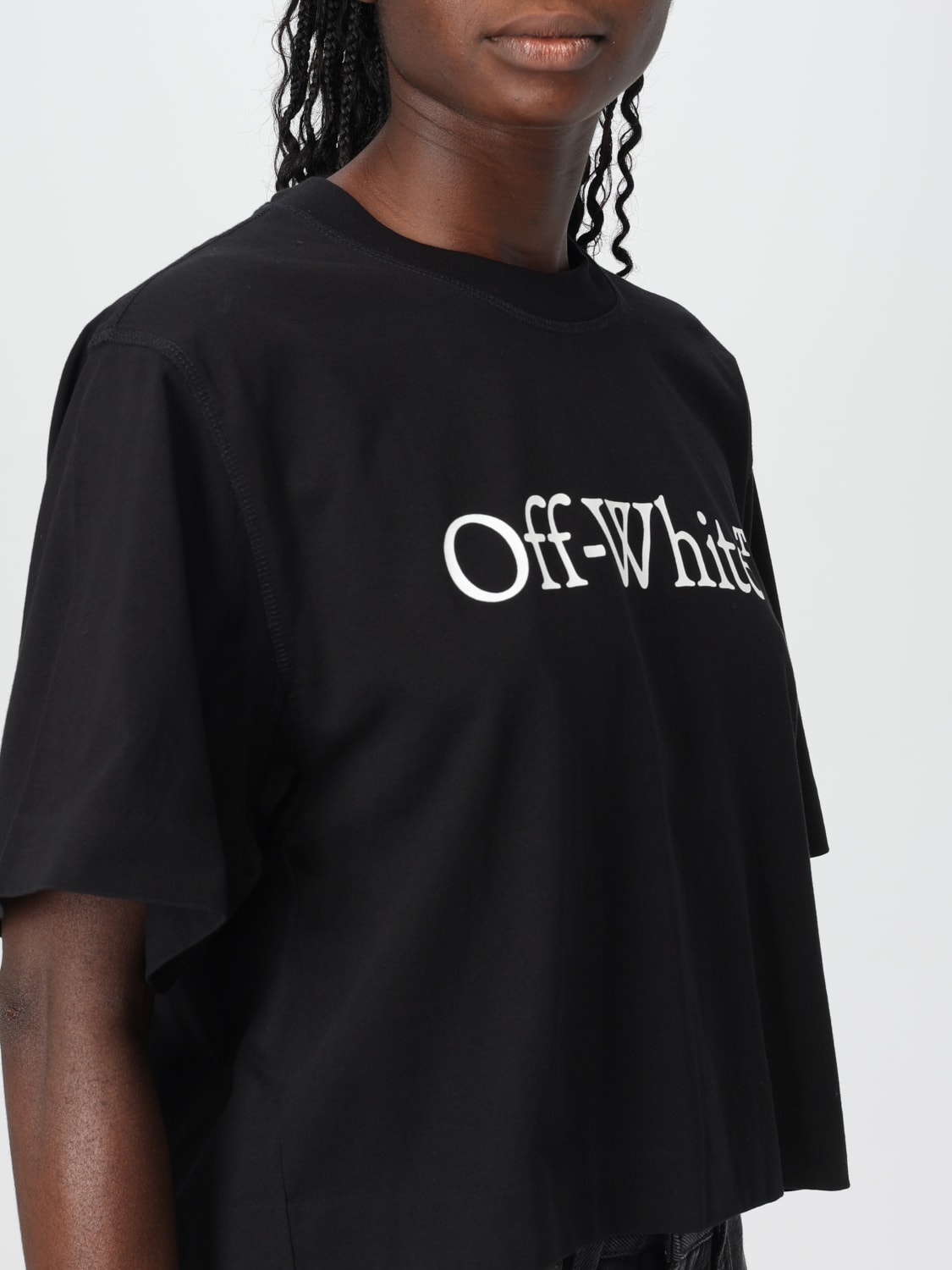 OFF-WHITE T-SHIRT: T-shirt woman Off-white, Black - Img 5