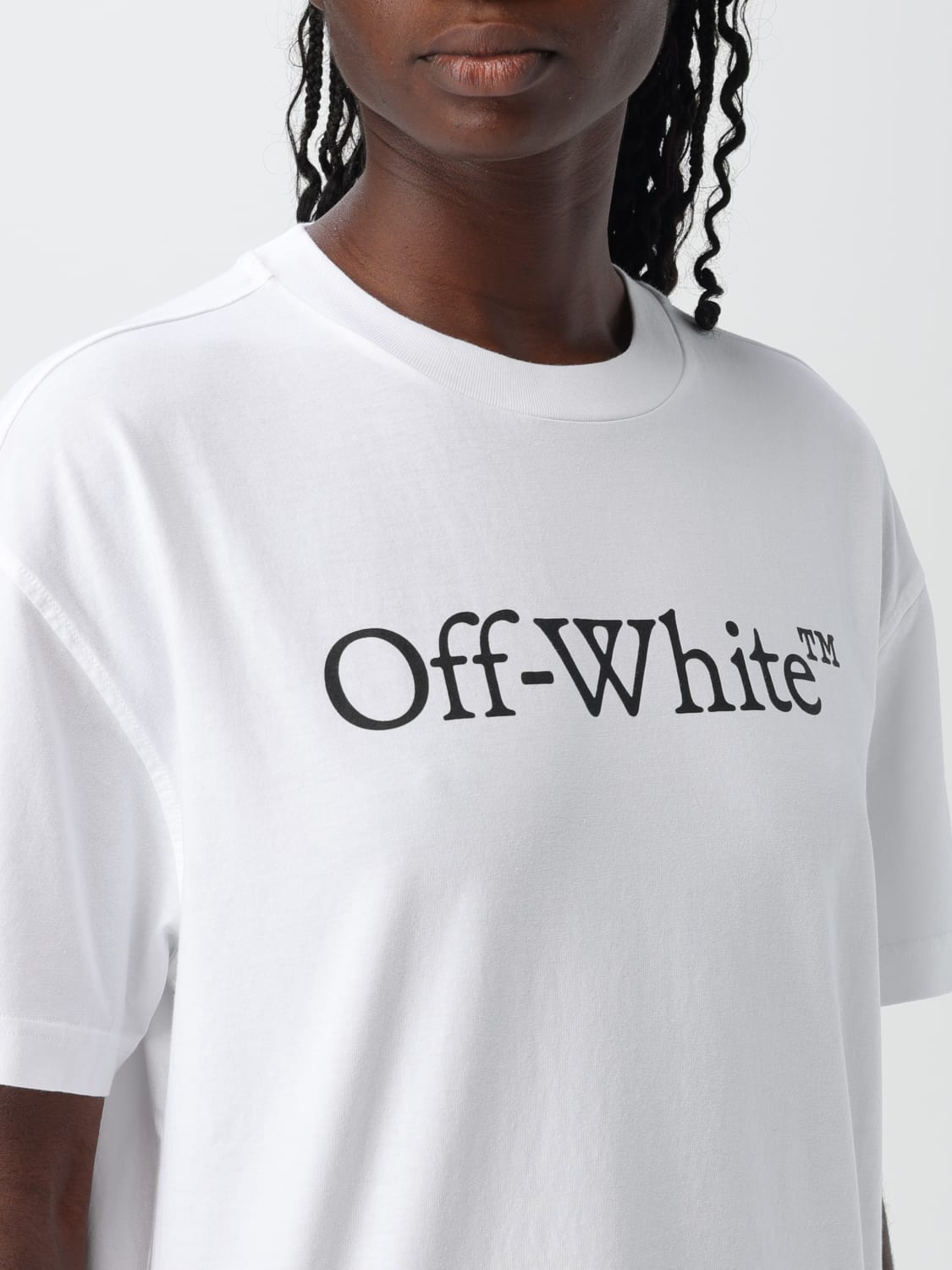 OFF-WHITE CAMISETA: Camiseta mujer Off-white, Negro - Img 5