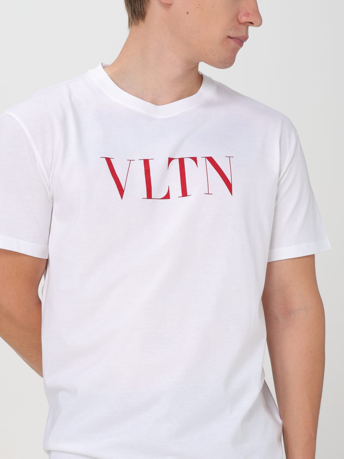 VALENTINO T-SHIRT: T-shirt men Valentino, White - Img 5