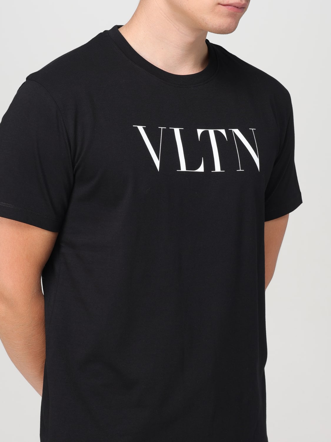 VALENTINO T-SHIRT: T-shirt men Valentino, Black - Img 5