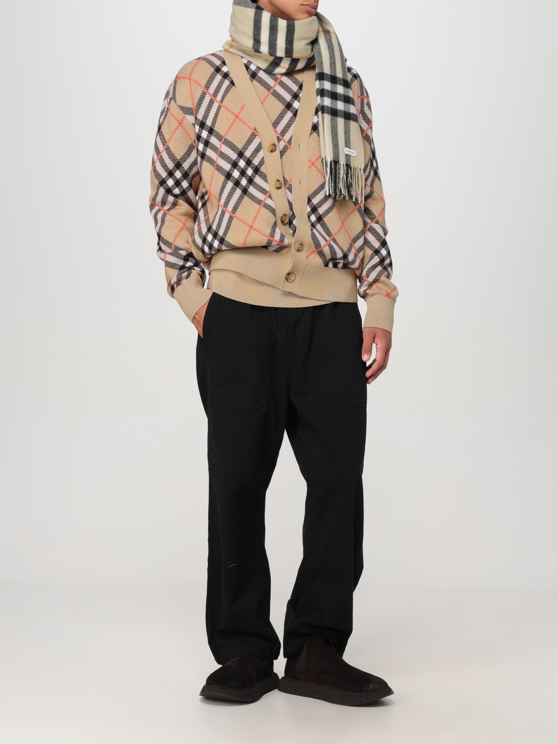 BURBERRY SWEATER: Sweater men Burberry, Beige - Img 2