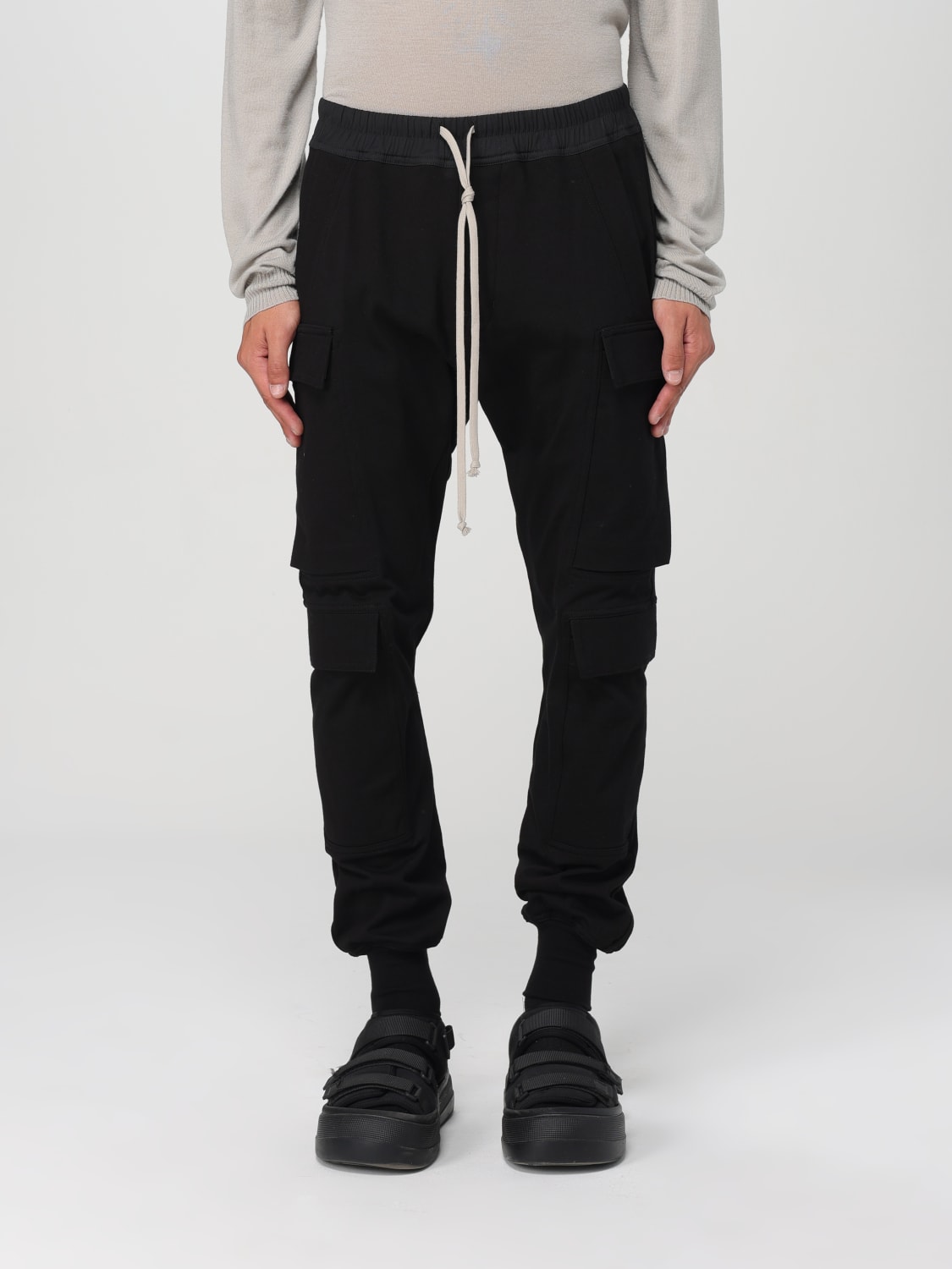 Giglio Pantalone jogging cargo in cotone Rick Owens