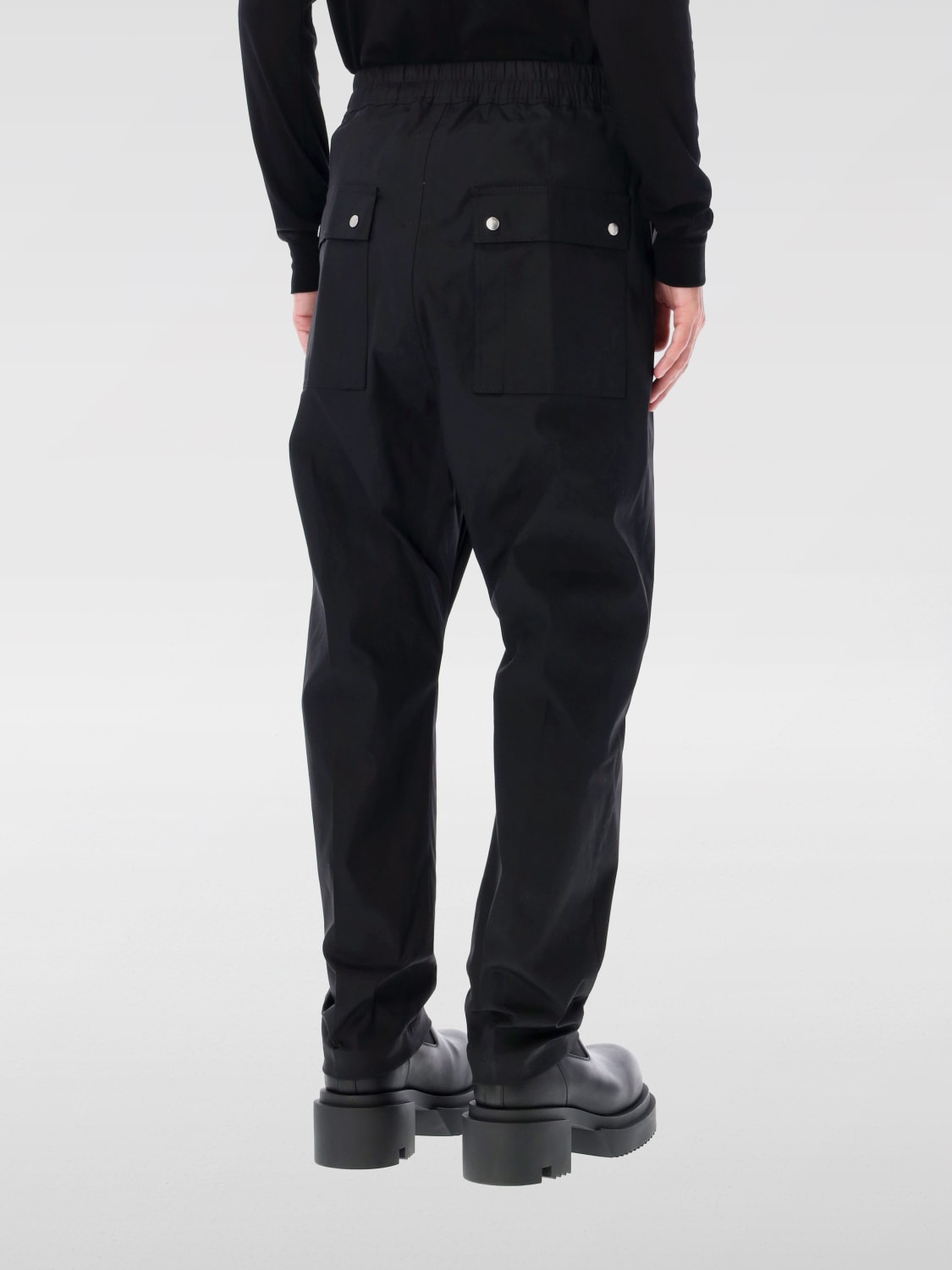 RICK OWENS PANTS: Pants men Rick Owens, Black - Img 2