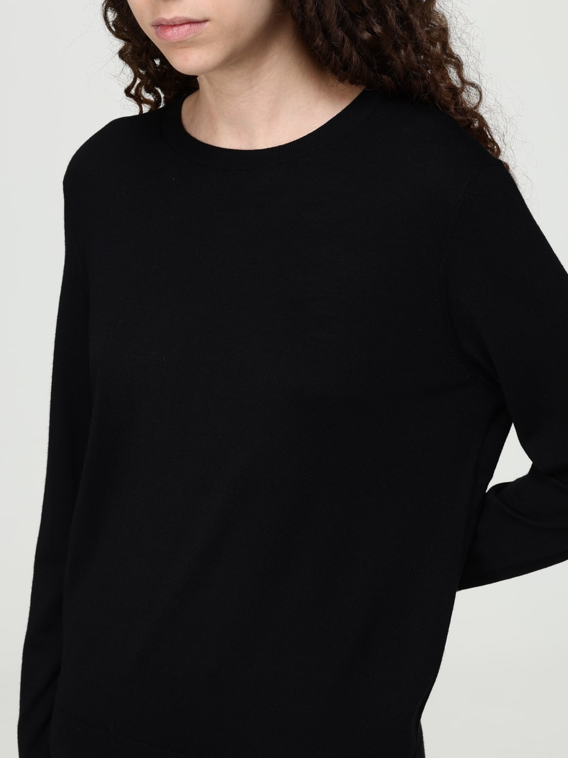 THEORY SWEATER: Cardigan woman Theory, Black - Img 3
