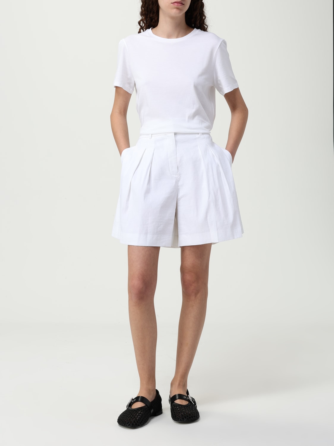 THEORY T-SHIRT: T-shirt damen Theory, Weiß - Img 2