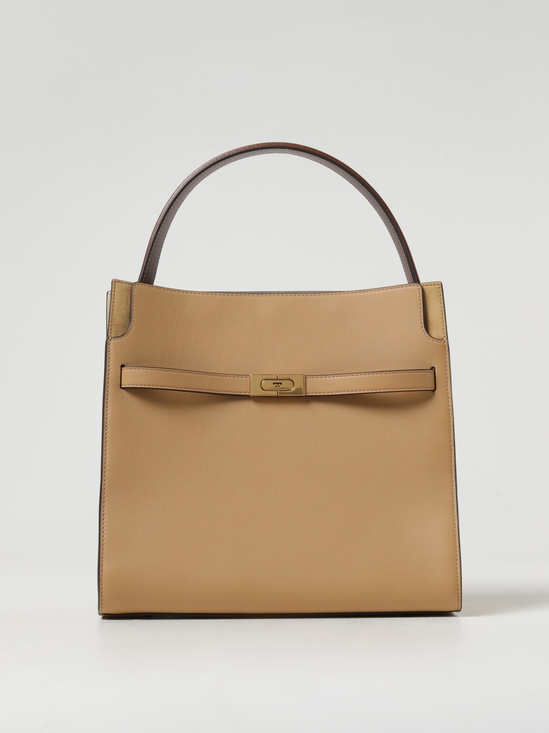Giglio Borsa Double Lee Radzwill Tory Burch in pelle