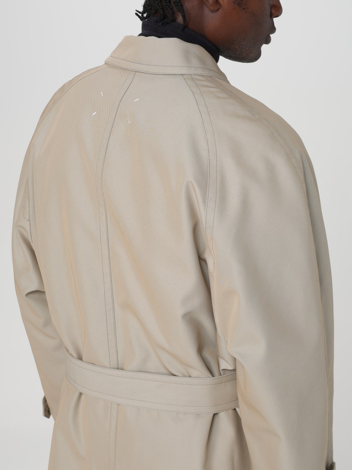 MAISON MARGIELA TRENCH COAT: Coat men Maison Margiela, Beige - Img 5