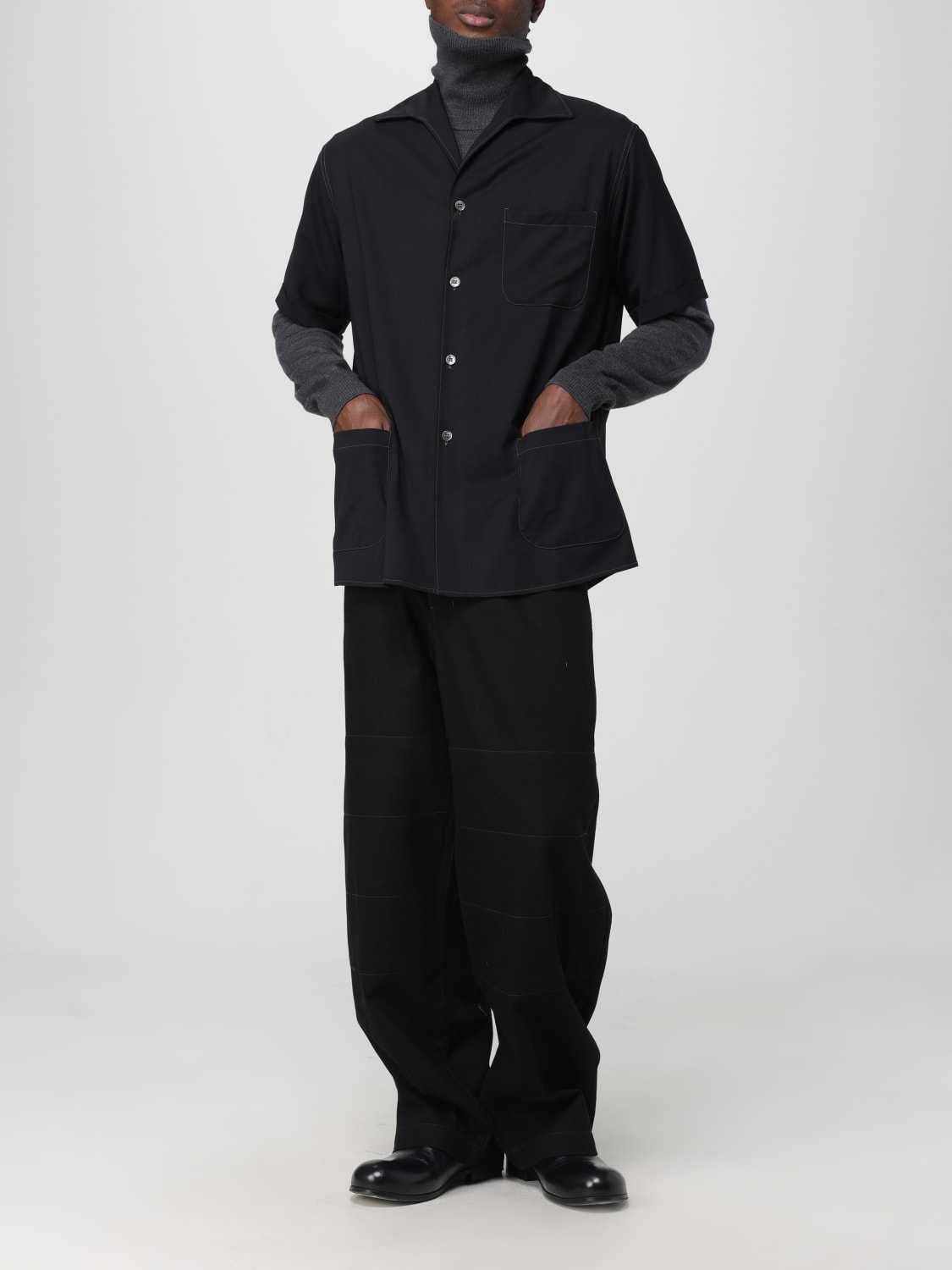 MAISON MARGIELA SHIRT: Shirt men Maison Margiela, Black - Img 2