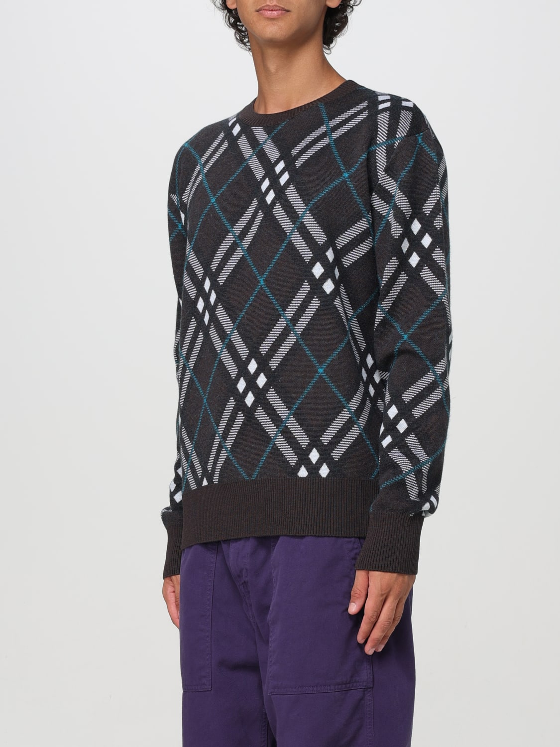 BURBERRY SWEATER: Sweater men Burberry, Black - Img 4