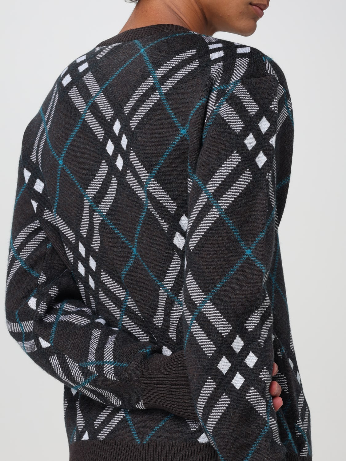 BURBERRY SWEATER: Sweater men Burberry, Black - Img 5