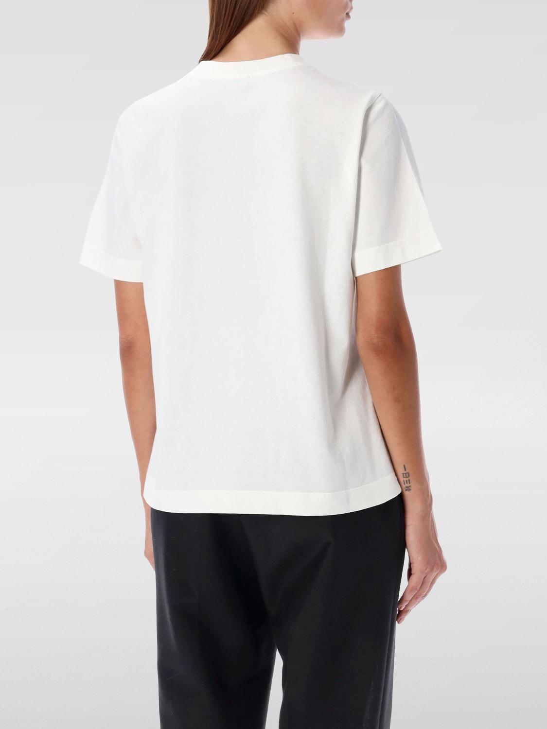 BURBERRY T-SHIRT: T-shirt femme Burberry, Blanc - Img 2