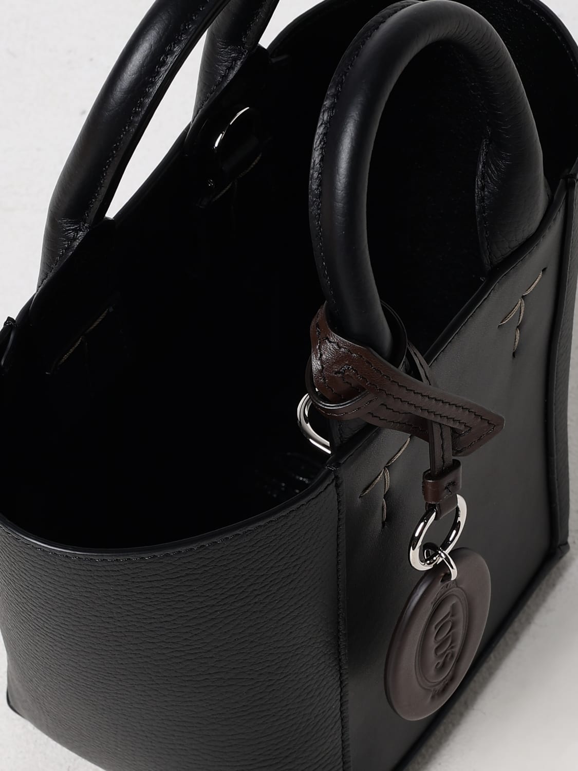 TOD'S MINI SAC À MAIN: Sac porté main femme Tod's, Noir - Img 5