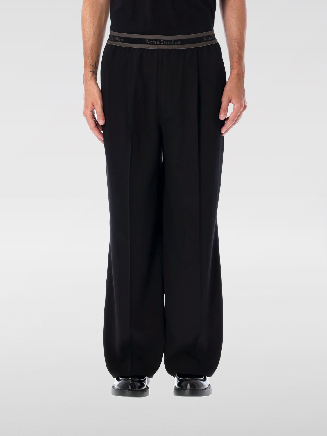 ACNE STUDIOS PANTS: Pants men Acne Studios, Black - Img 1