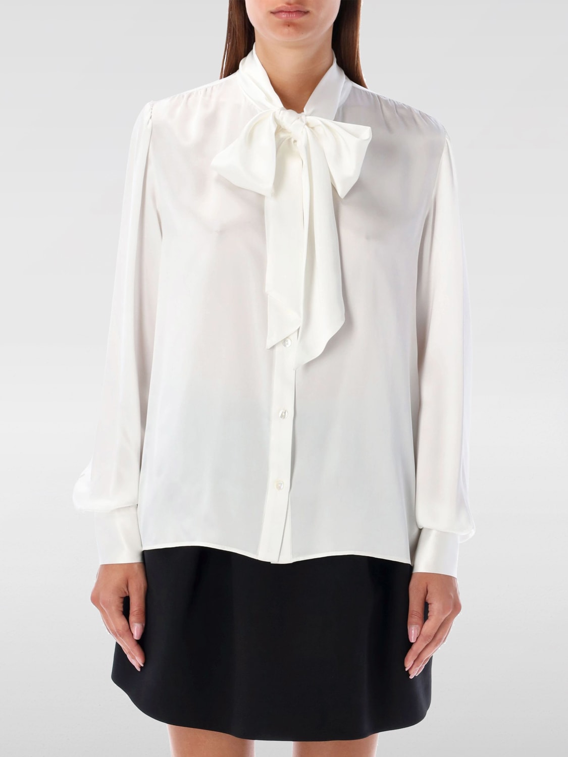 ALESSANDRA RICH SHIRT: T-shirt woman Alessandra Rich, White - Img 1