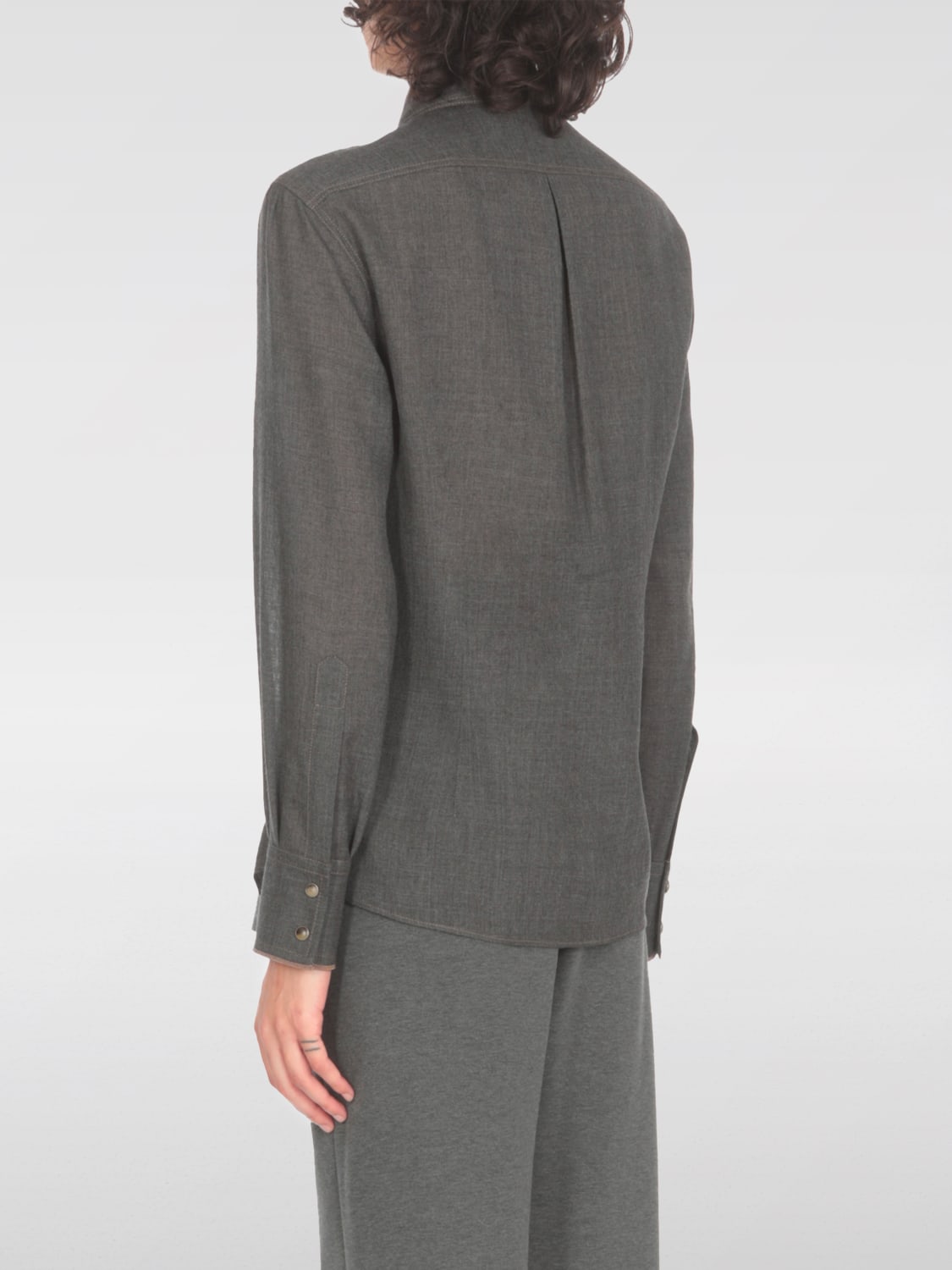 BRUNELLO CUCINELLI SHIRT: Shirt woman Brunello Cucinelli, Grey - Img 2