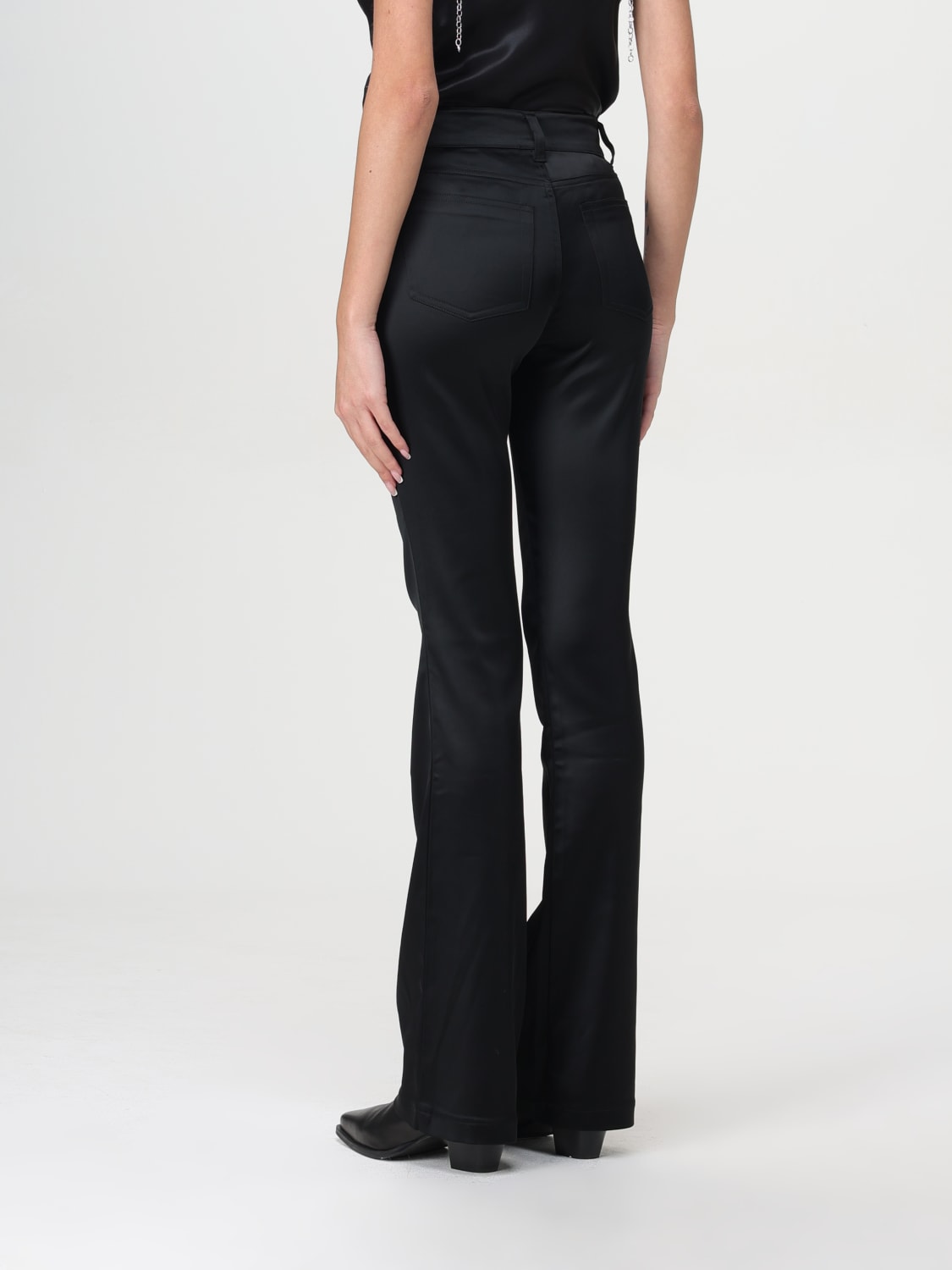 DIESEL PANTS: Pants woman Diesel, Black - Img 2