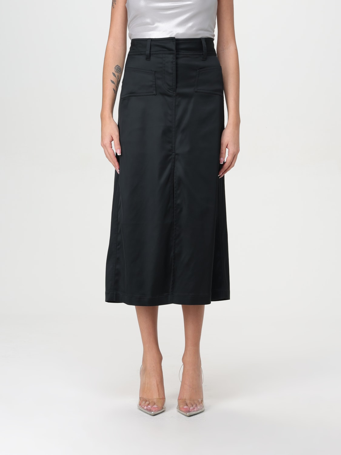 DIESEL SKIRT: Skirt woman Diesel, Black - Img 1