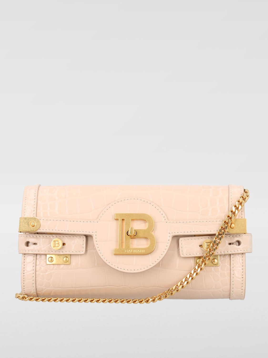 BALMAIN MINI BAG: Handbag woman Balmain, Nude - Img 1