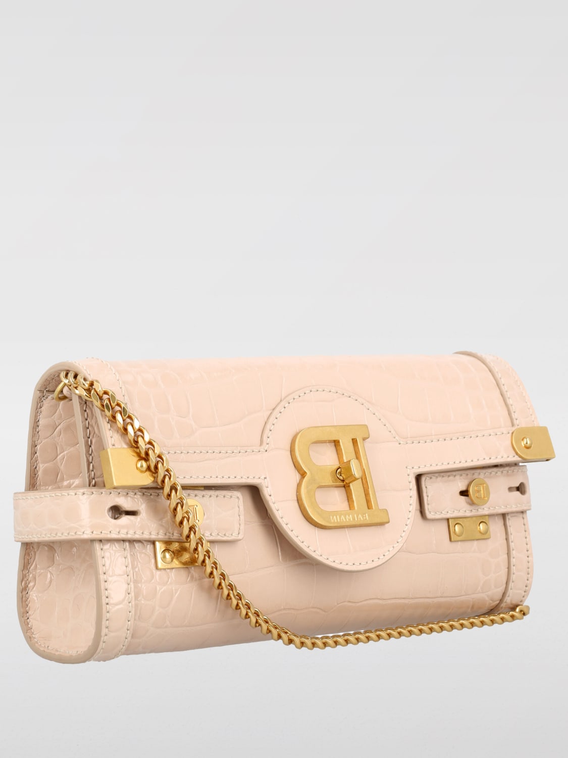 BALMAIN MINI BAG: Handbag woman Balmain, Nude - Img 4