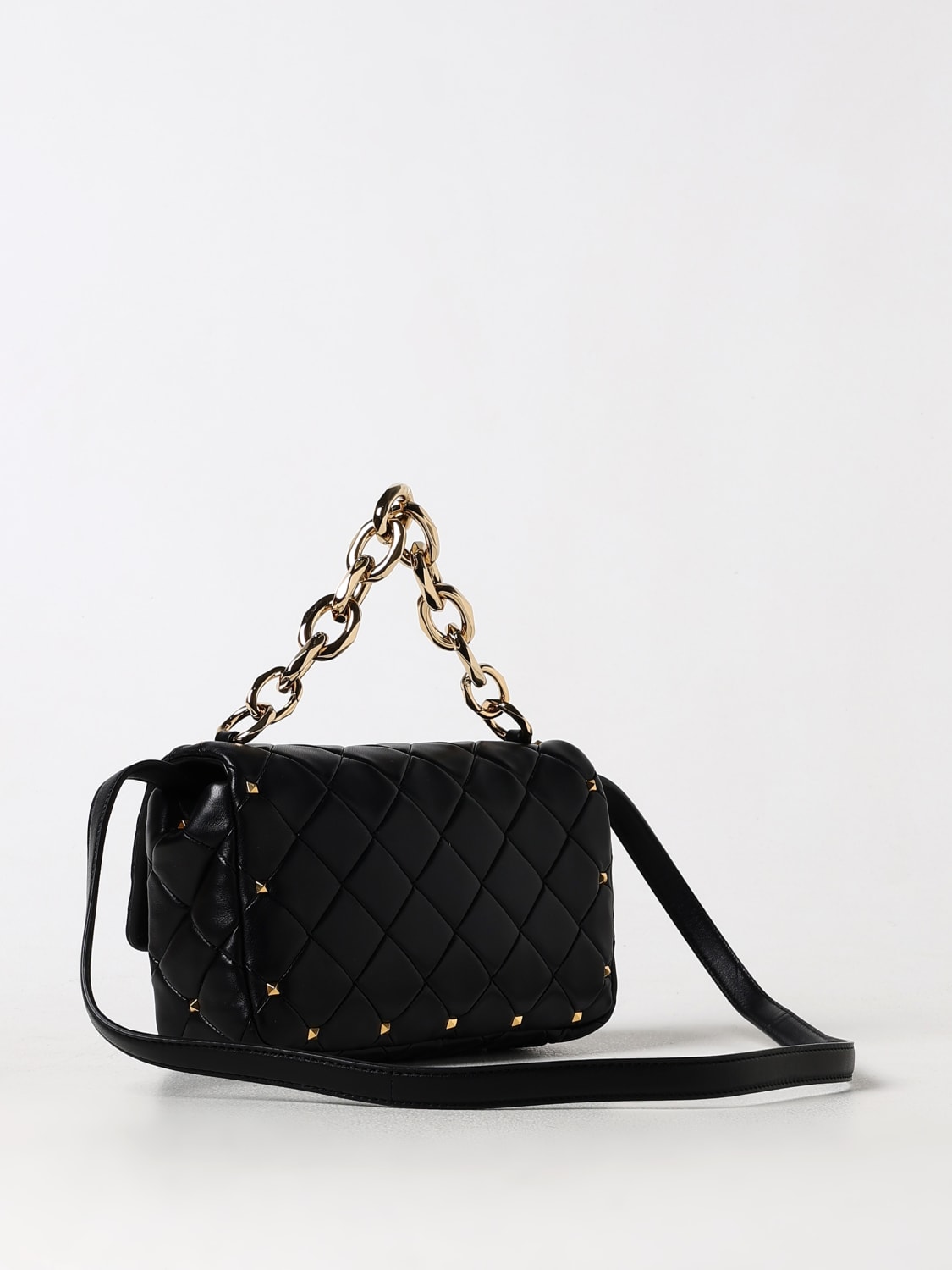 VALENTINO GARAVANI MINI-TASCHE: Umhängetasche damen Valentino Garavani, Schwarz - Img 3