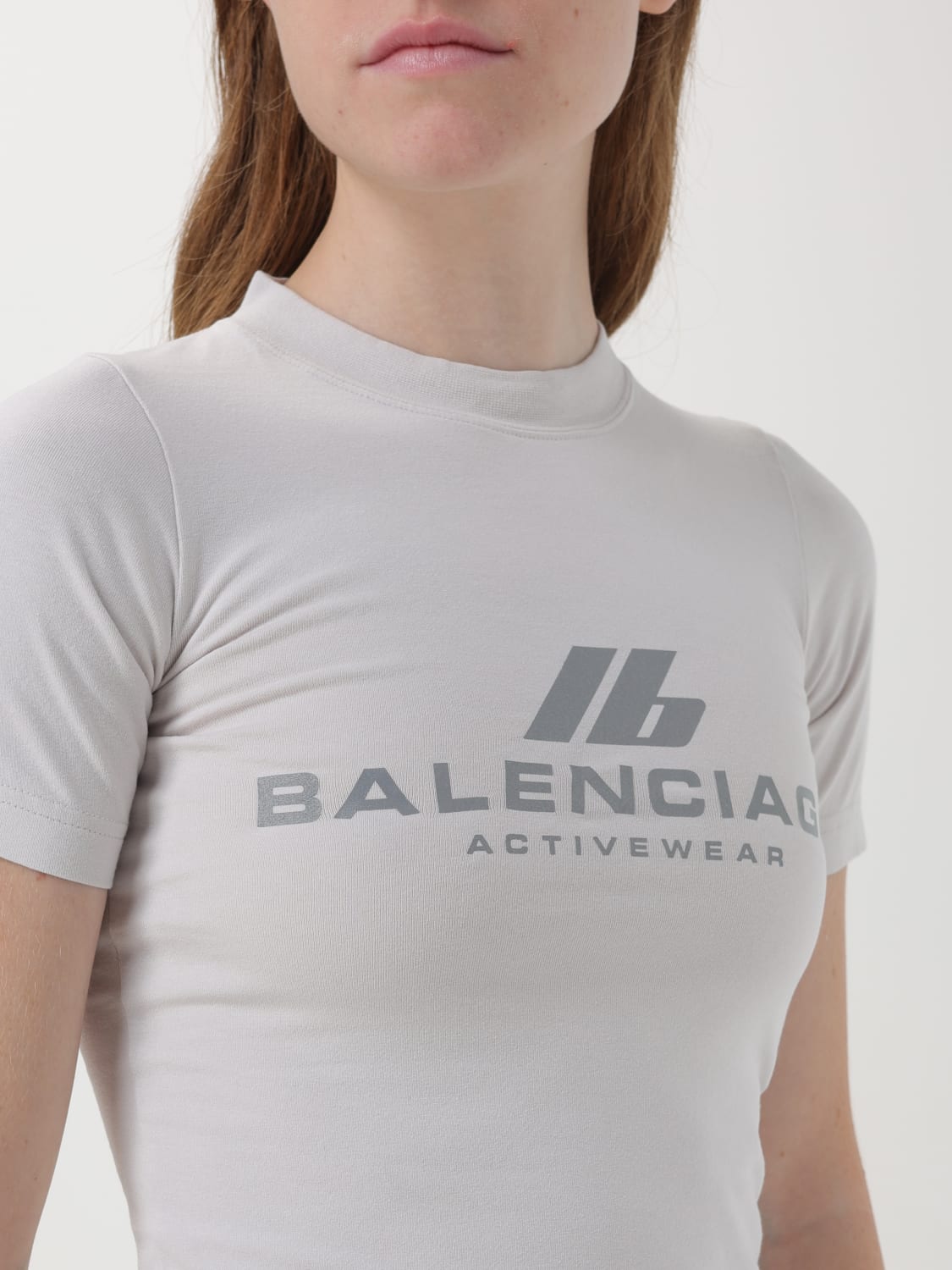 BALENCIAGA T-SHIRT: T-shirt femme Balenciaga, Blanc - Img 5