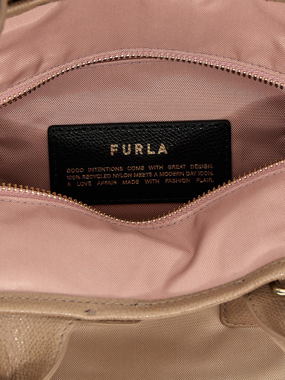 FURLA МИНИ-СУМКА: Сумка с короткими ручками Женское Furla, Бежевый - Img 4