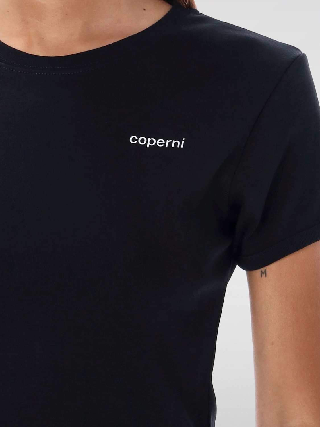 COPERNI T-SHIRT: T-shirt woman Coperni, Black - Img 3