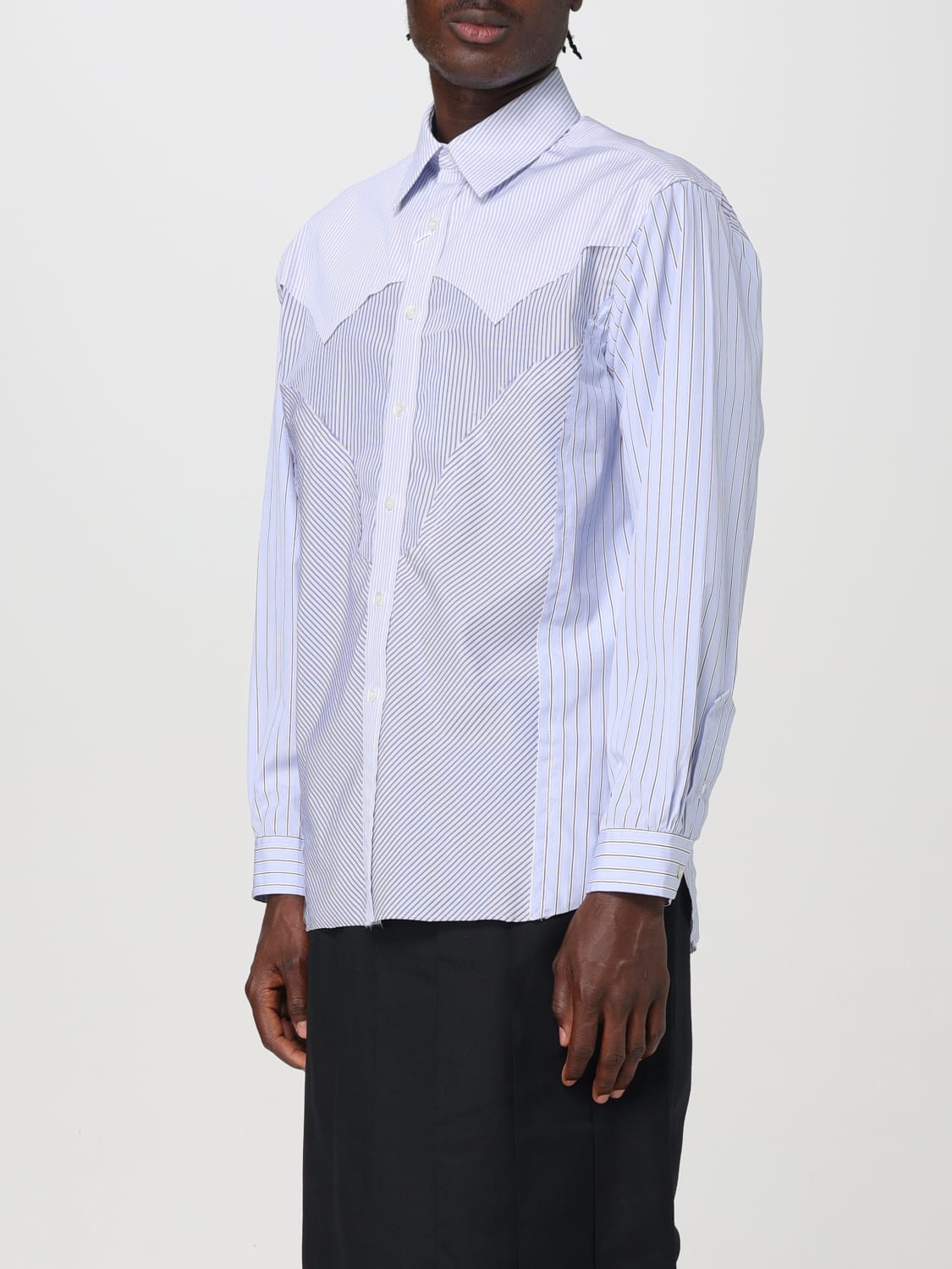 MAISON MARGIELA SHIRT: Shirt men Maison Margiela, Blue - Img 4