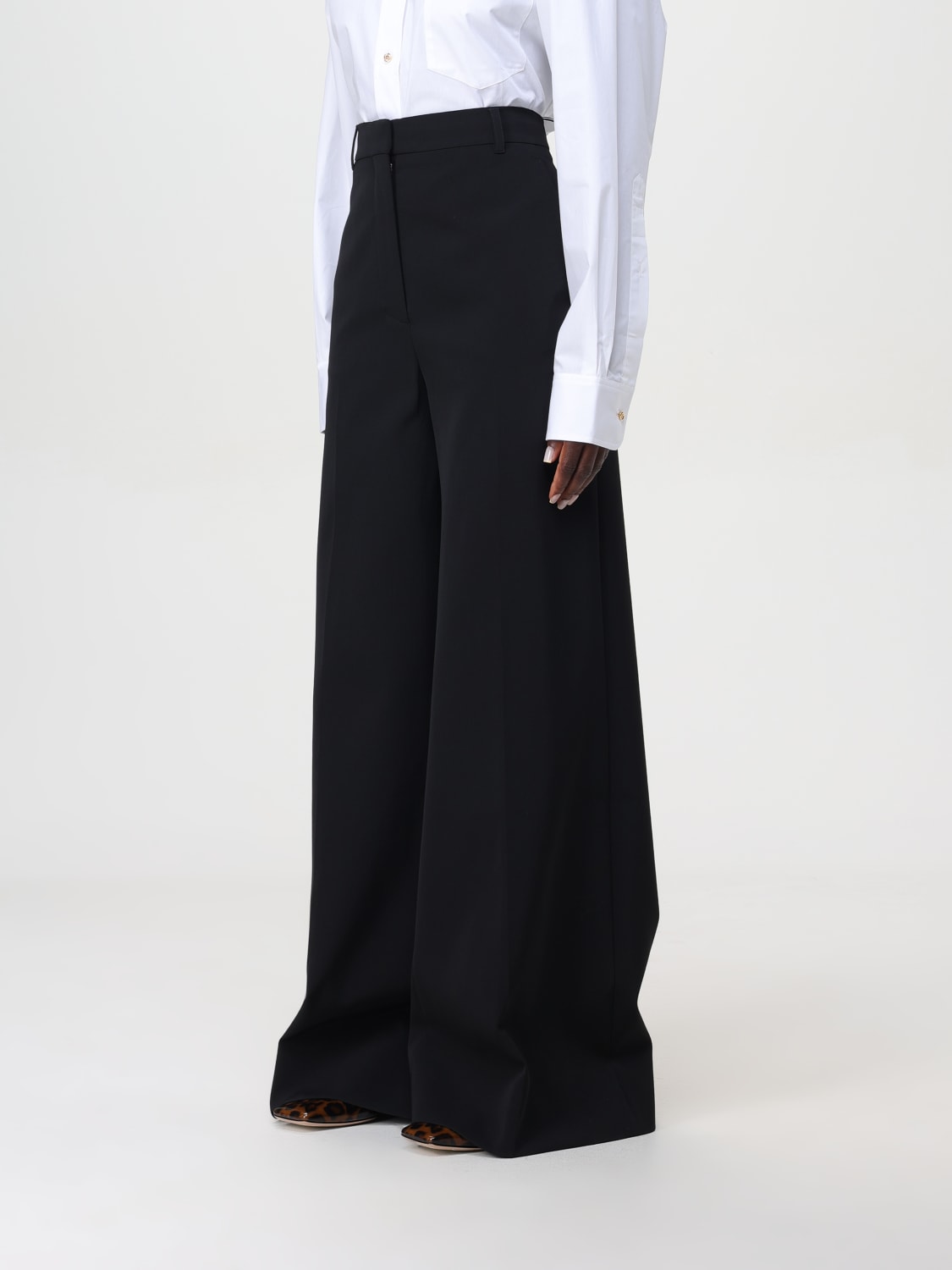 STELLA MCCARTNEY PANTALONE: Pantalone Stella McCartney in lana , Nero - Img 4