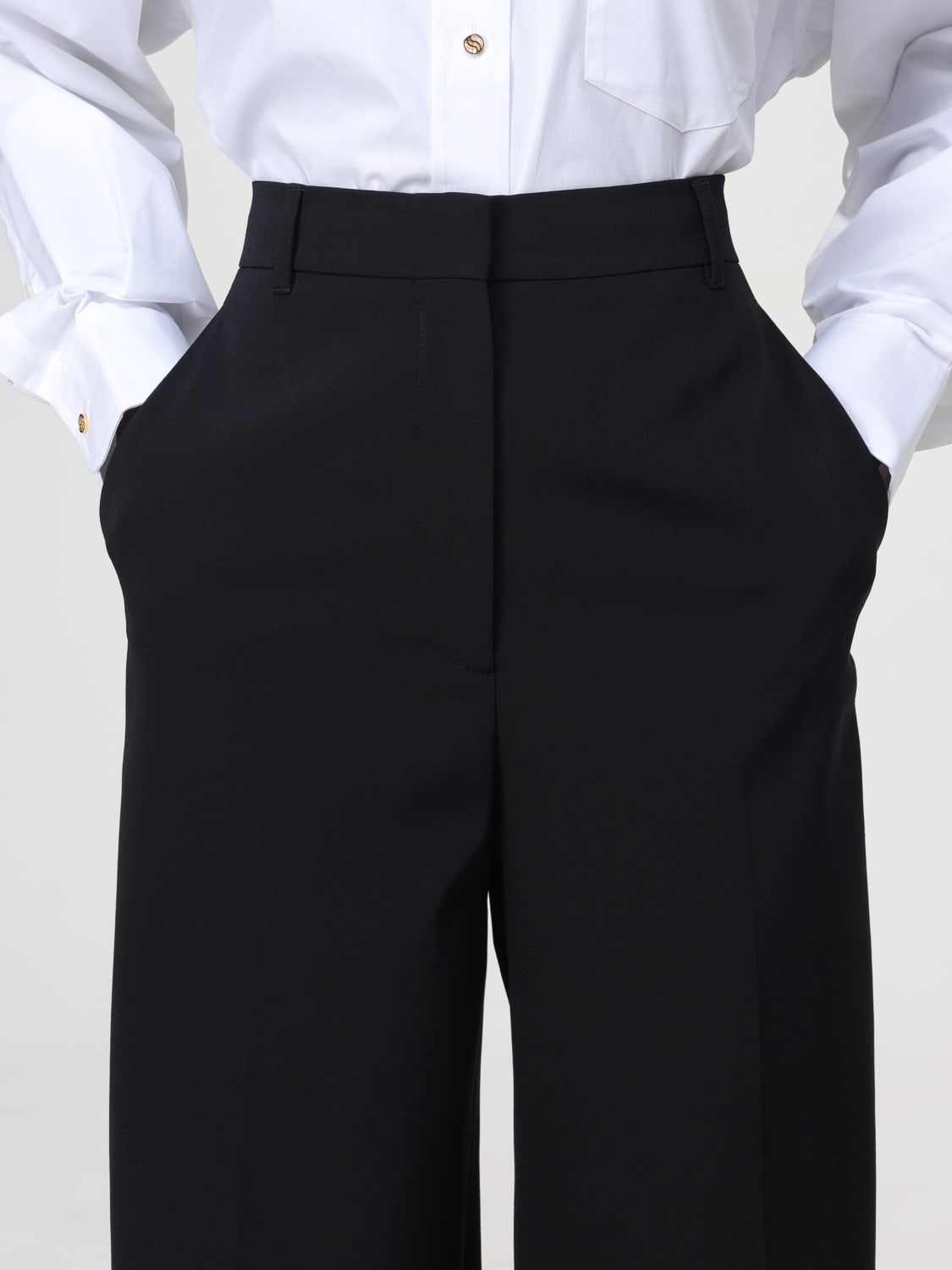 STELLA MCCARTNEY PANTS: Pants woman Stella McCartney, Black - Img 5