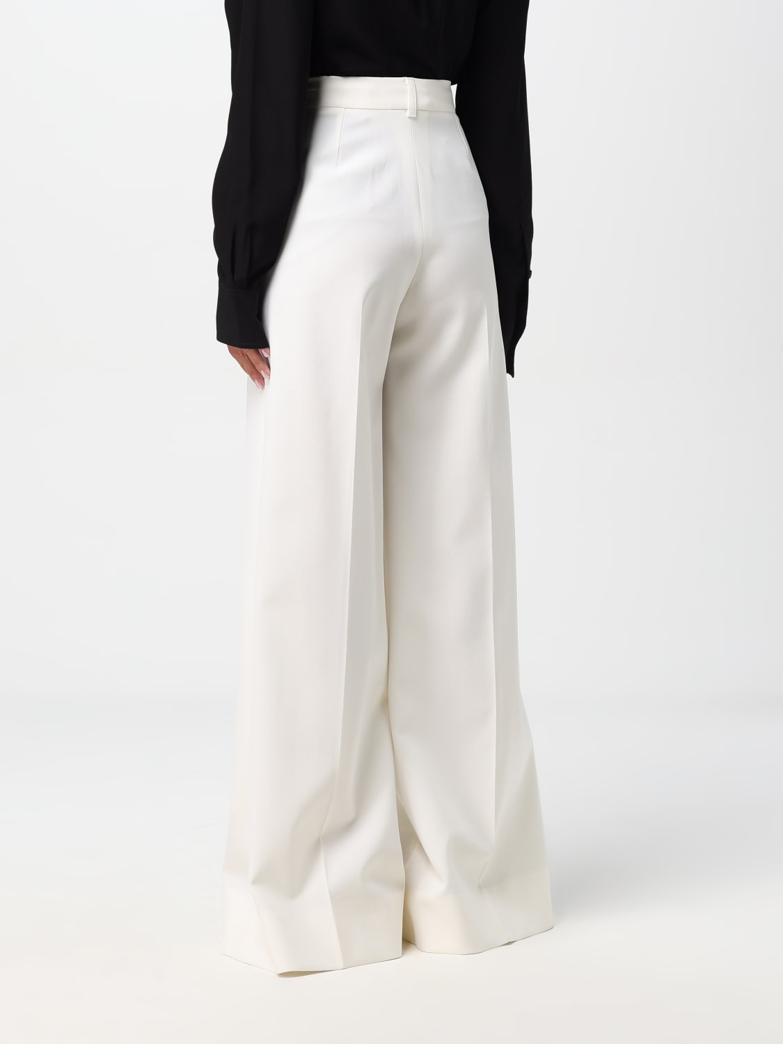 STELLA MCCARTNEY PANTALONE: Pantalone Stella McCartney in lana , Crema - Img 2