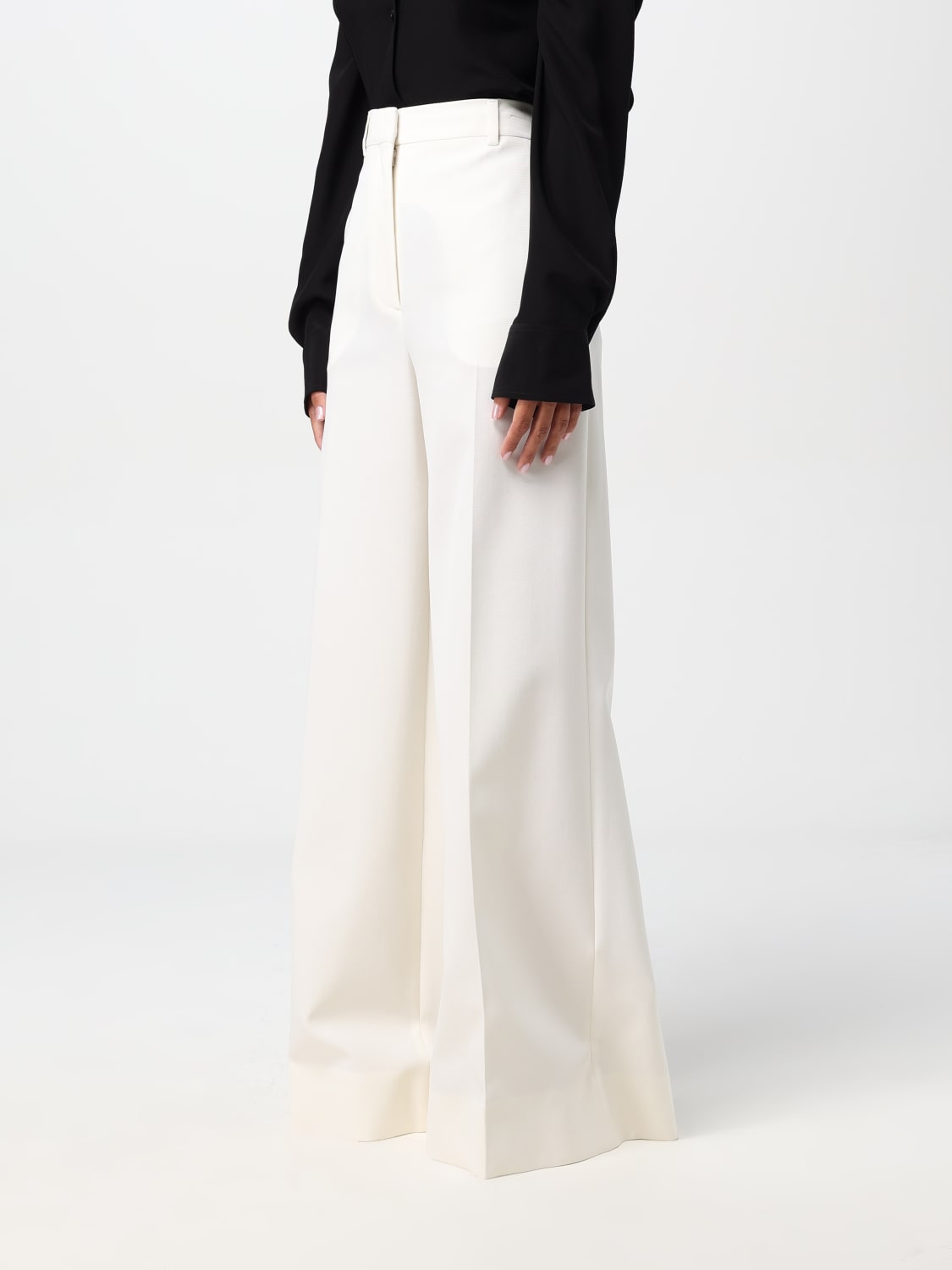 STELLA MCCARTNEY PANTS: Pants woman Stella McCartney, Cream - Img 3