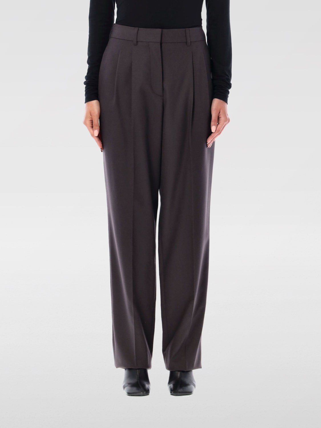 STELLA MCCARTNEY PANTS: Pants woman Stella McCartney, Brown - Img 1