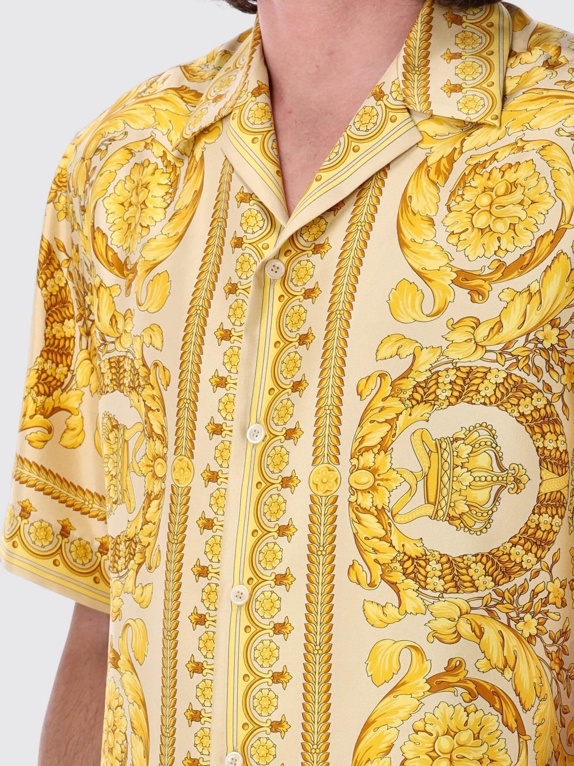 VERSACE CHEMISE: T-shirt homme Versace, Champagne - Img 3