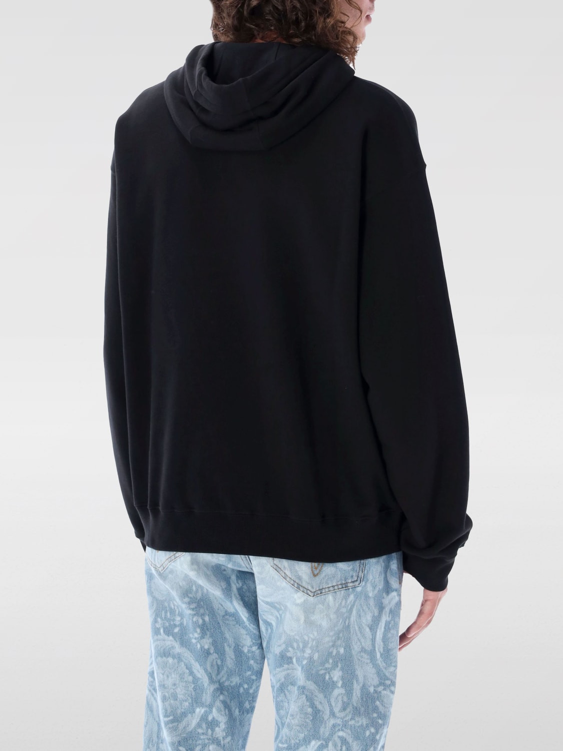 VERSACE SWEATSHIRT: Sweatshirt men Versace, Black - Img 2