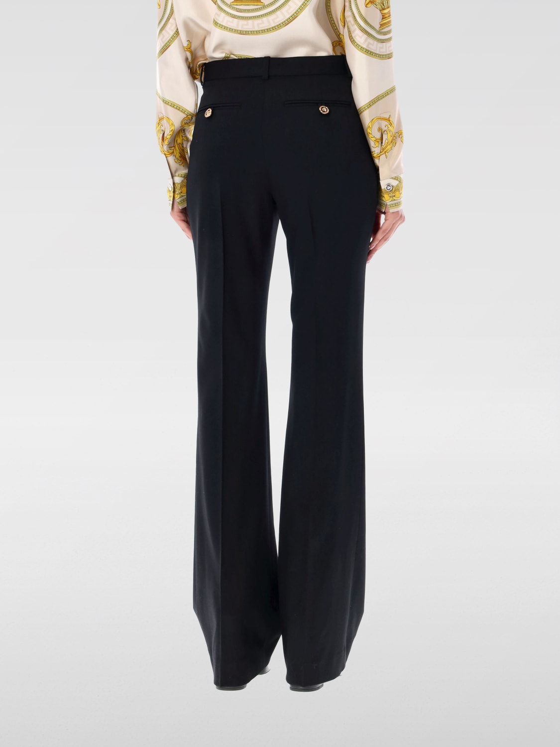 VERSACE PANTS: Pants woman Versace, Black - Img 2