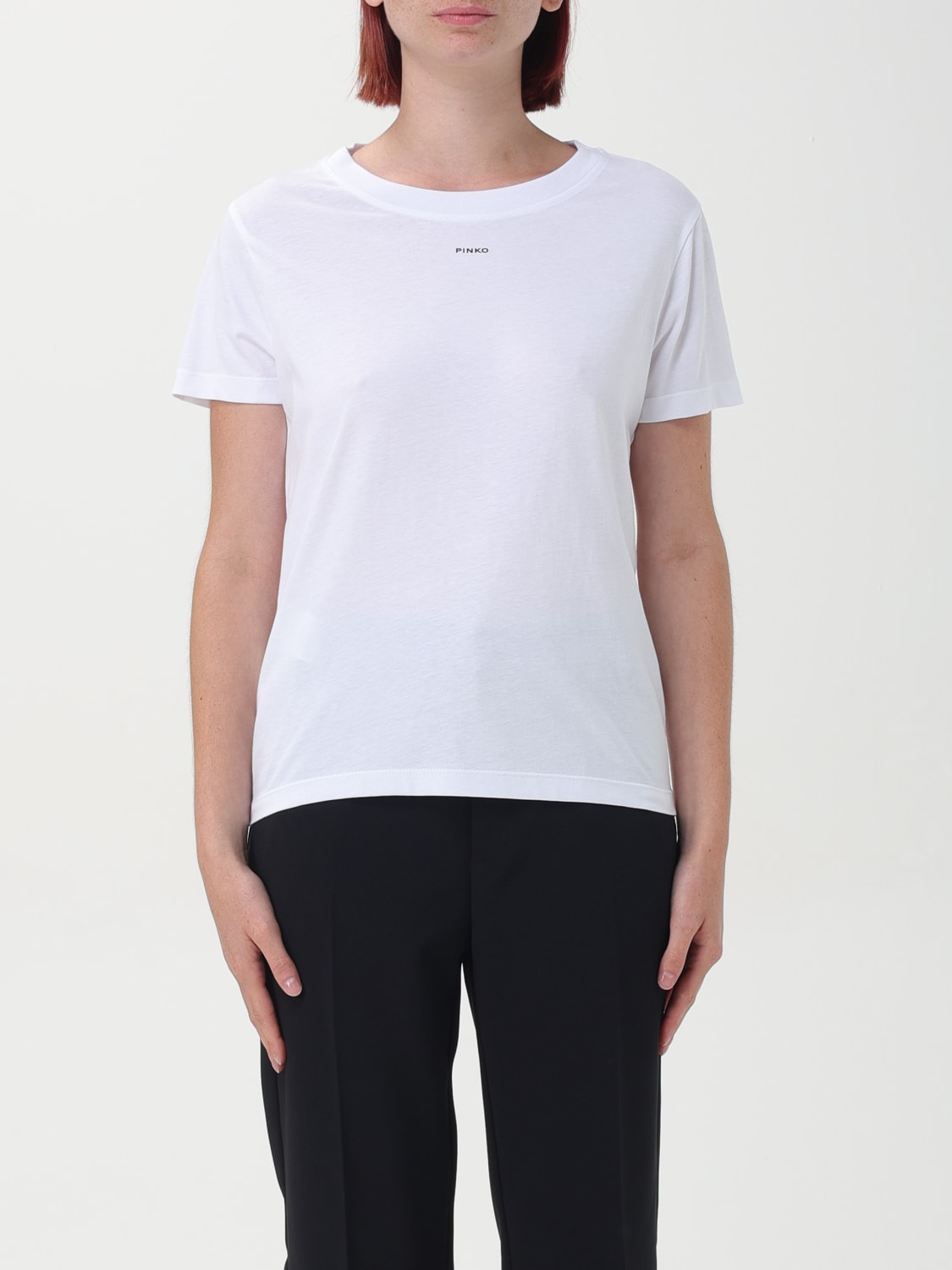 Giglio T-shirt basic Pinko in cotone