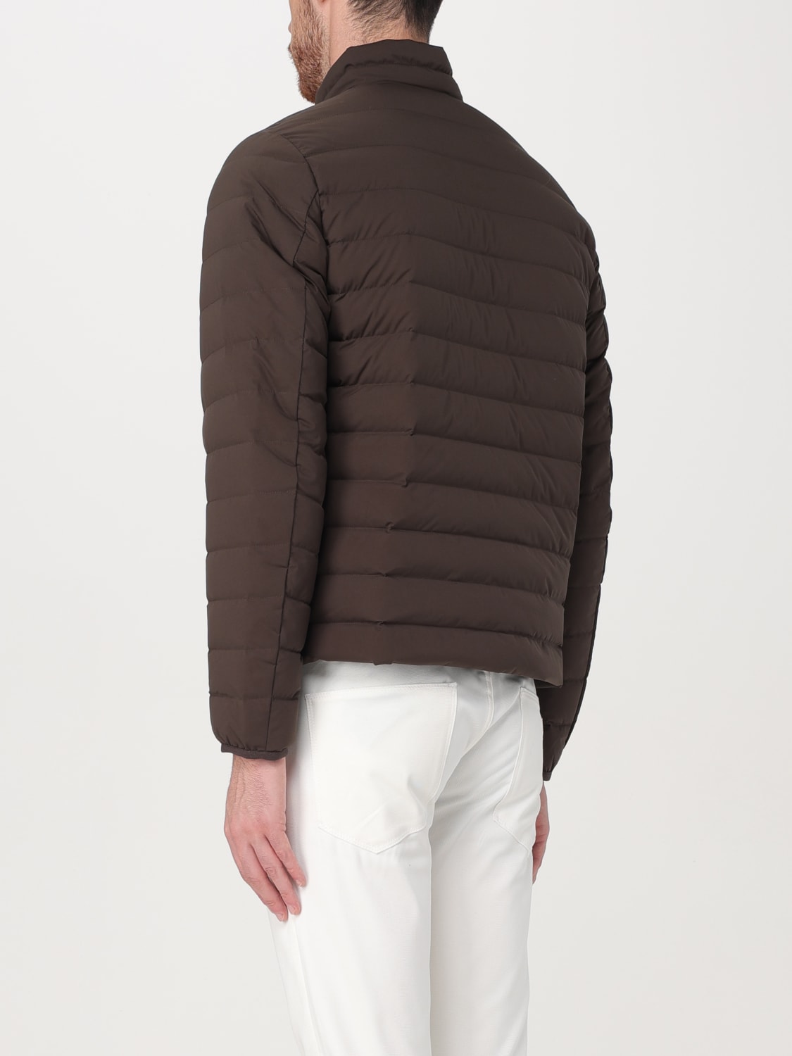 EMPORIO ARMANI GIACCA: Giubbotto Emporio Armani in nylon trapuntato , Verde - Img 2