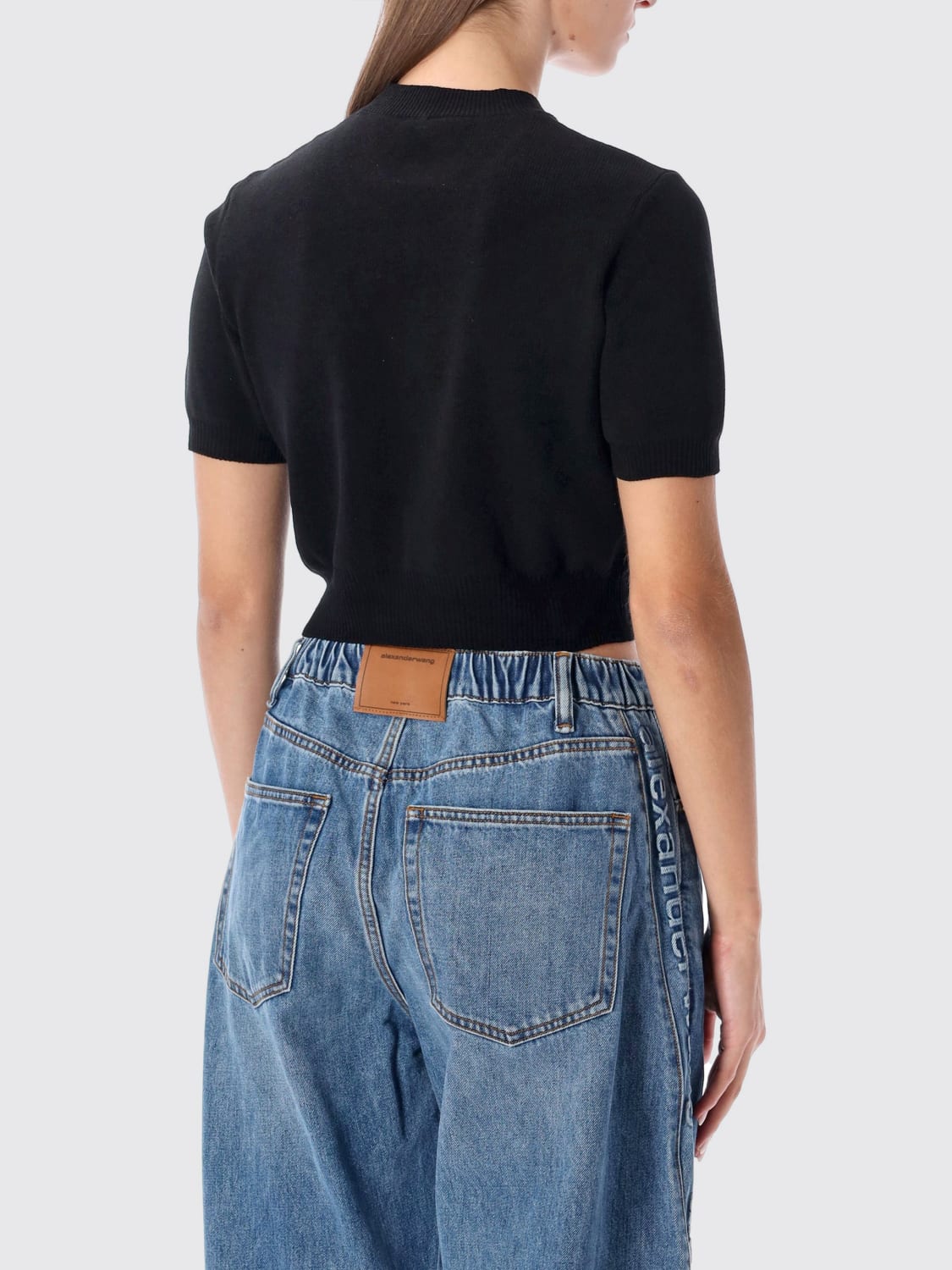 ALEXANDER WANG TOP: Top woman Alexander Wang, Black - Img 2