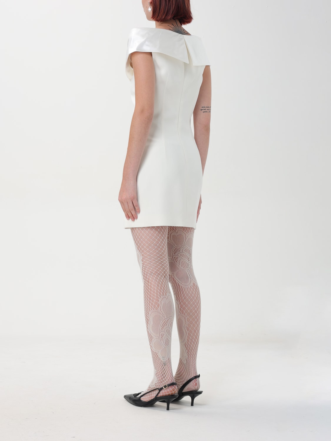 ALESSANDRA RICH DRESS: Dress woman Alessandra Rich, White - Img 2