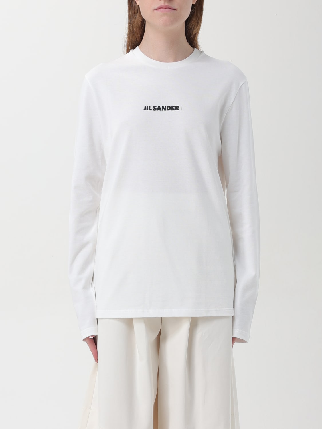 JIL SANDER T-SHIRT: T-shirt woman Jil Sander, White - Img 1