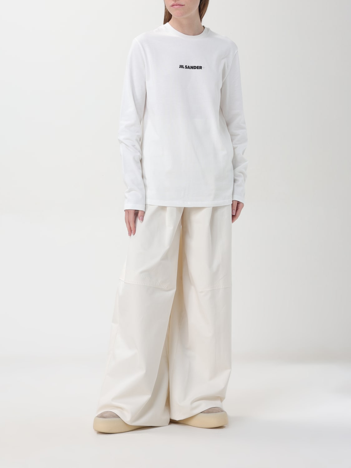 JIL SANDER T-SHIRT: T-shirt woman Jil Sander, White - Img 2