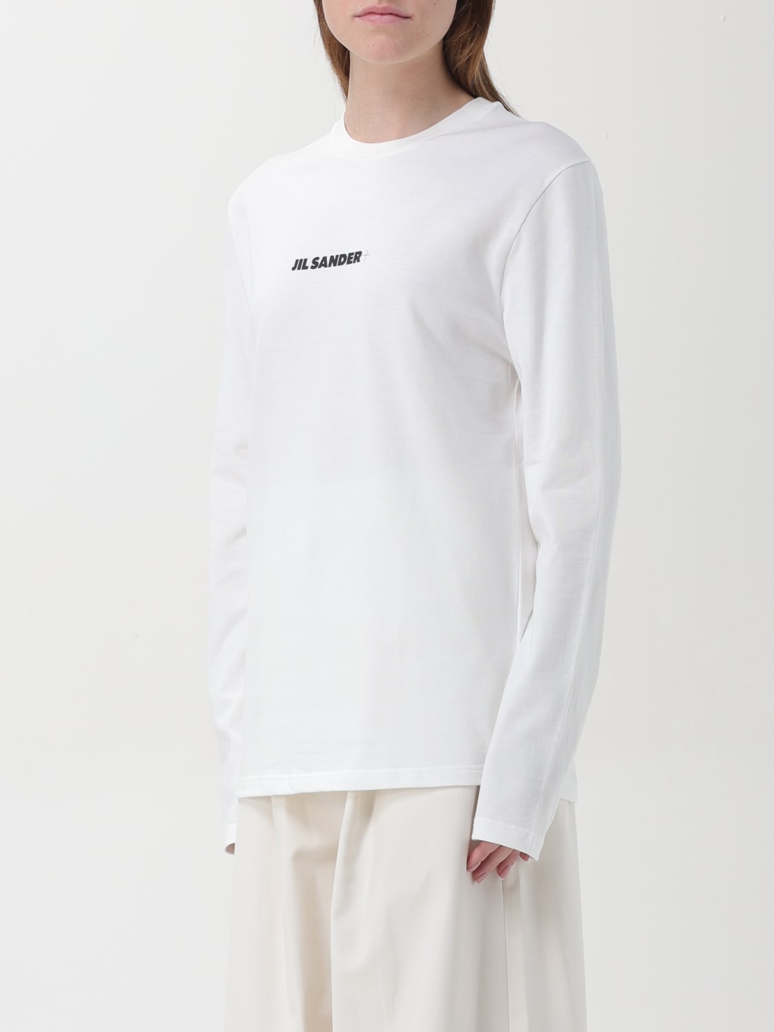 JIL SANDER T-SHIRT: T-shirt woman Jil Sander, White - Img 4