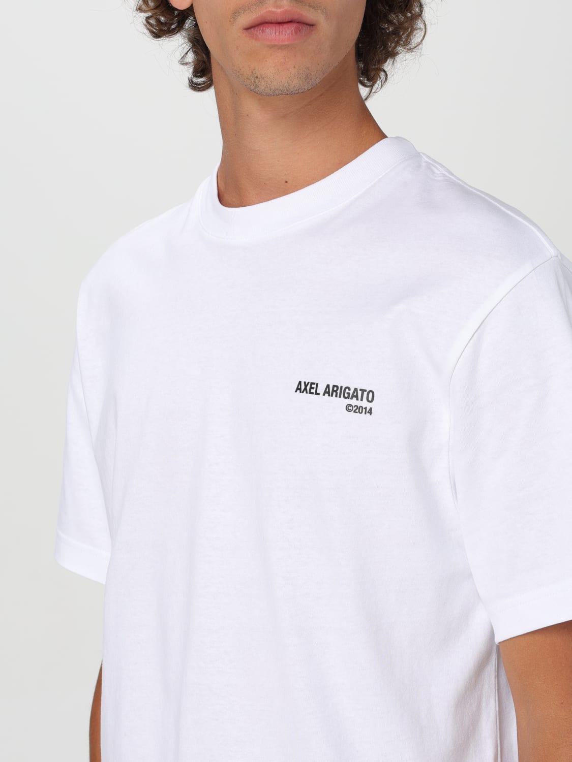 AXEL ARIGATO: T-shirt men - White | Axel Arigato t-shirt