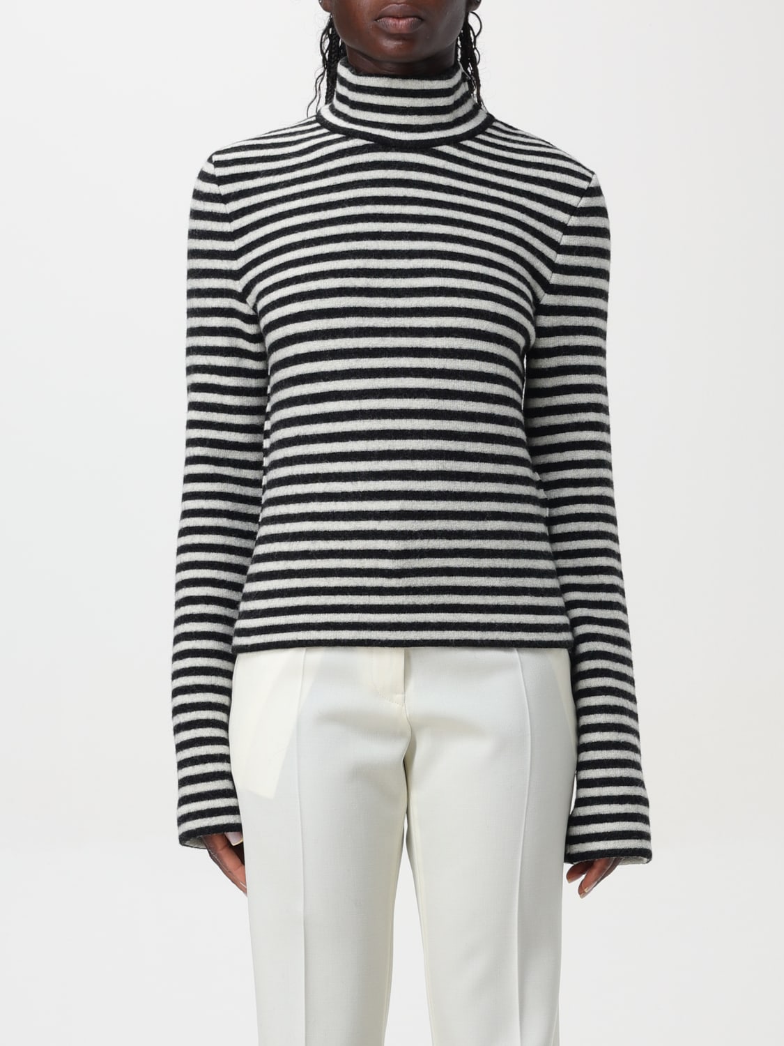 JIL SANDER PULLOVER: Pullover damen Jil Sander, Schwarz - Img 1