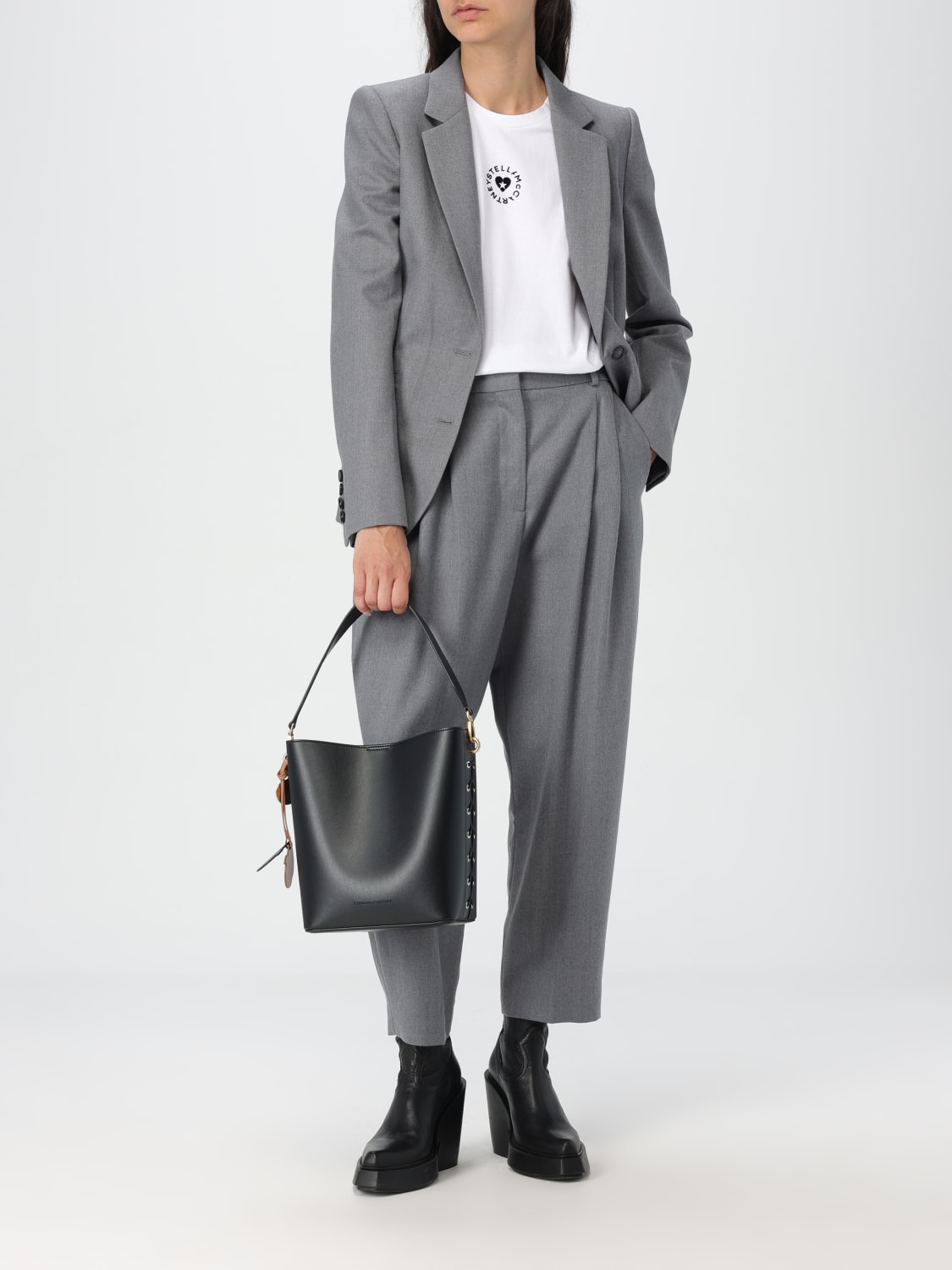 STELLA MCCARTNEY BLAZER: Veste femme Stella McCartney, Gris - Img 2