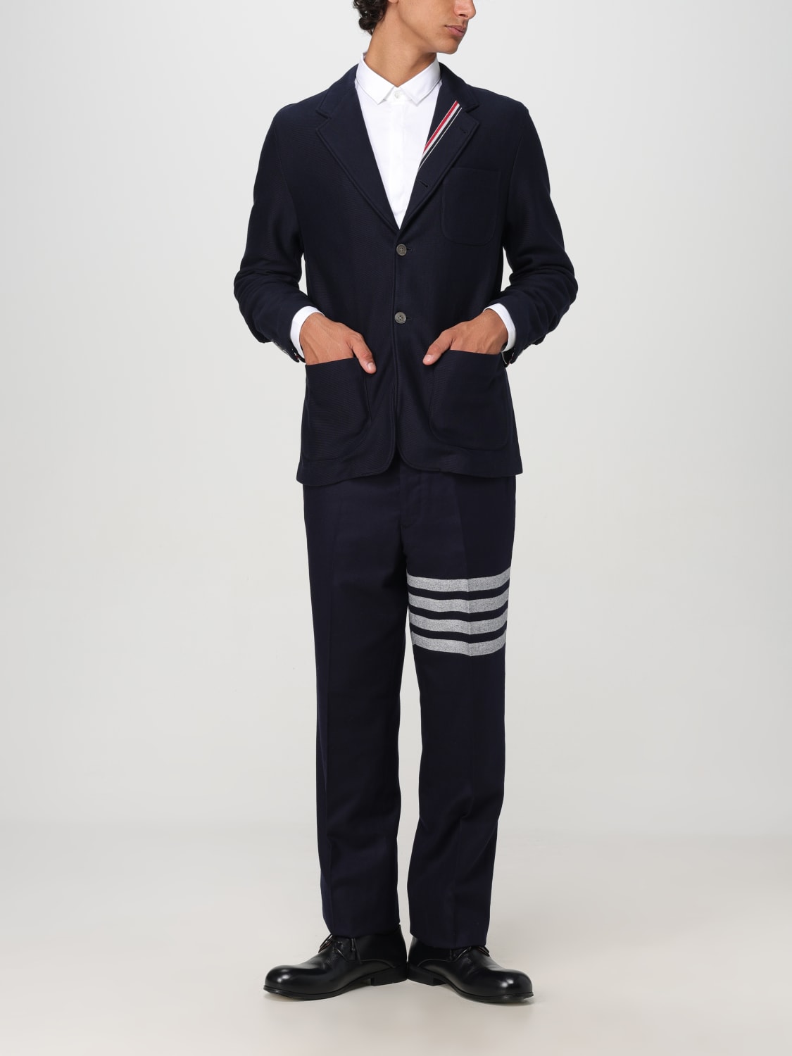 THOM BROWNE VESTE: Blazer homme Thom Browne, Bleu - Img 2