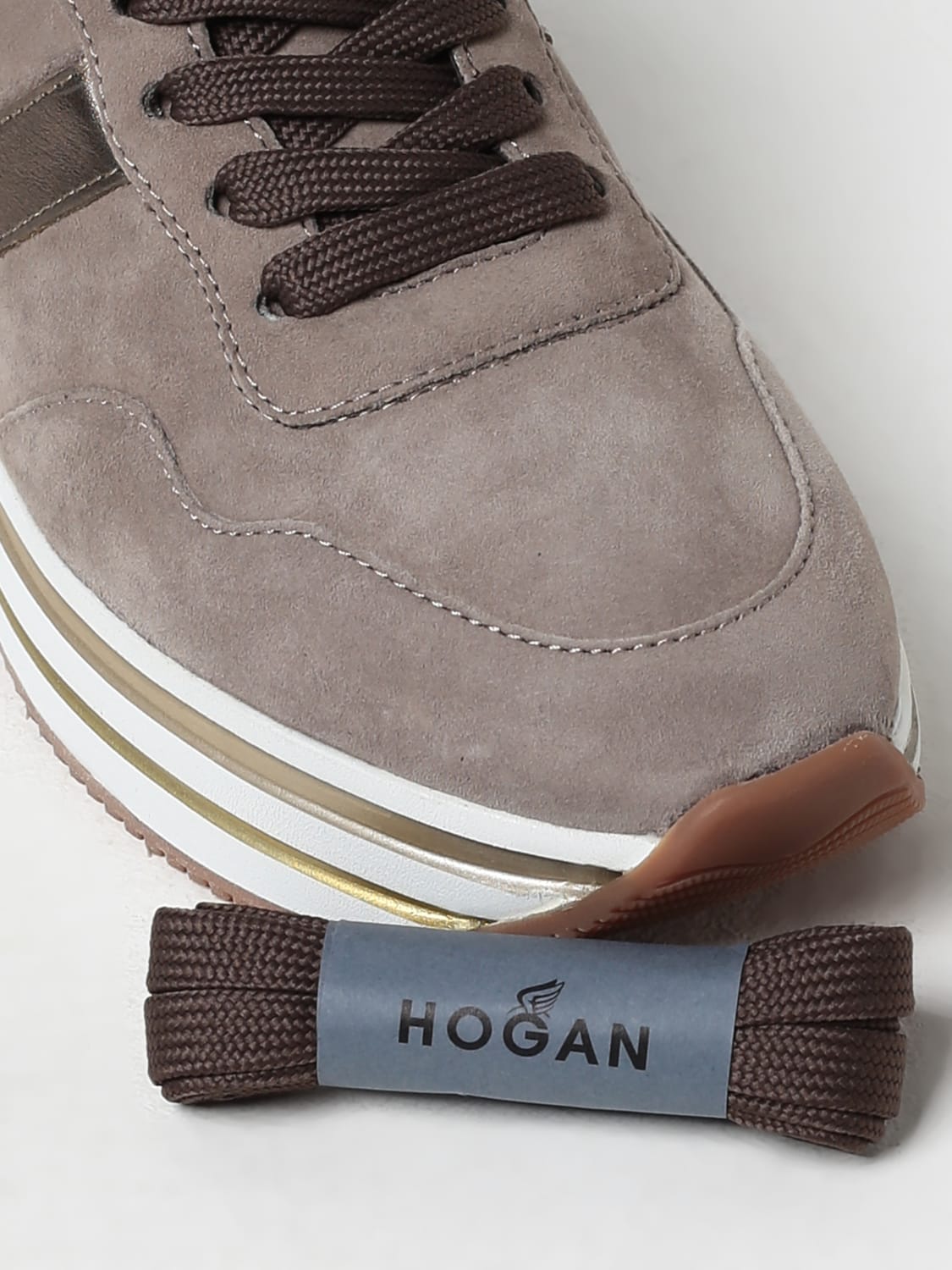 HOGAN SNEAKERS: Sneakers woman Hogan, Beige - Img 4