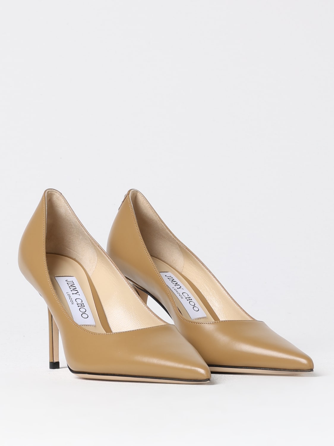 JIMMY CHOO PUMPS: High heel shoes woman Jimmy Choo, Beige - Img 2